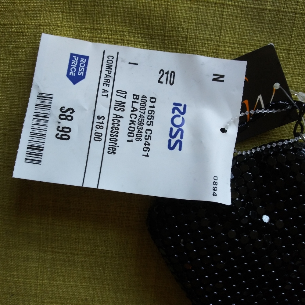 Small black purse